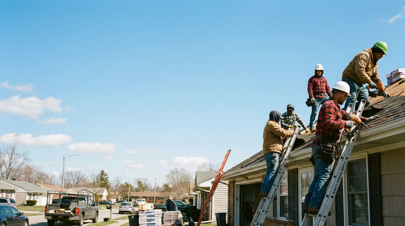 Roofing in Mapleton, IL near me